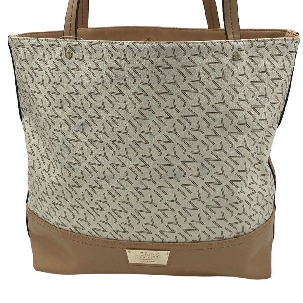 Jones New York Signature BLUSH/NUDE TOTE Shoulder Bag Blush/Neutral Tone - Picture 2 of 14